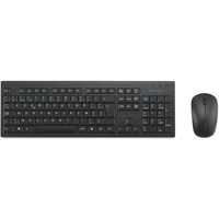 Kensington KM150 EQ Wireless Desktop Set desktopset Zwart, US lay-out (QWERTY), Membraan, 100%, 1200 DPI