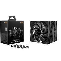 be quiet! Pure Wings 3 - High-speed case fan Zwart, 3 stuks