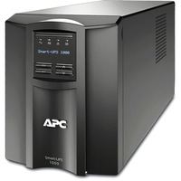 APC Smart-UPS 1000VA LCD met Smart connect Zwart, 8x C13 uitgang, Tower, SMT1000I-6W