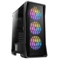 Antec NX360 midi tower behuizing Zwart | 2x USB-A | 1x USB-C | Tempered Glass