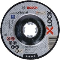 Bosch Doorslijpschijf X-LOCK Expert voor metaal 125mm gebogen 125 x 2,5 x 22,23mm