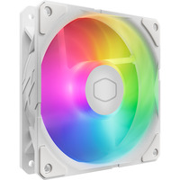 Cooler Master SickleFlow Edge 120 ARGB White Edition case fan Wit, met A1 Mini LED Controller