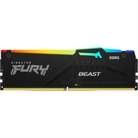 Kingston FURY Beast RGB 32 GB DDR5-5200 (1x 32 GB) werkgeheugen Zwart, KF552C40BB2A-32, XMP 3.0, EXPO