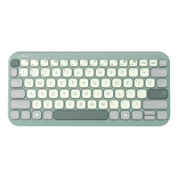 ASUS Marshmallow Keyboard KW100, toetsenbord Donkergroen, US lay-out, Scissor switches, 75%, Bluetooth® Low Energy (BLE) 5.0