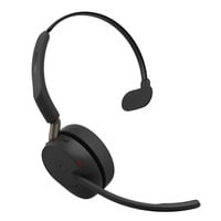 Jabra Evolve3 65 MS on-ear headset Zwart, USB-A with Dongle, Bluetooth 5.3