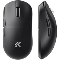 MCHOSE A7 V2 Pro Lightweight gaming muis Zwart, 26.000 DPI, 8K, 2.4 GHz / Bluetooth / USB-C