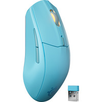 SteelSeries Rival 3 Wireless Gen 2 gaming muis Blauw, 18.000 DPI, RGB, 2.4Ghz / Bluetooth 5.0