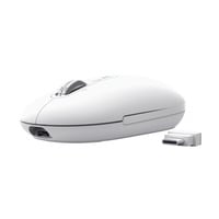 Trust Seron Draadloze Muis, Slank met Hyperscrollwiel  Wit, 1000-3200 Dpi, 2.4GHz, 2x Bluetooth, USB