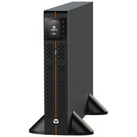 Vertiv Edge 3000IRT2UXL ups Zwart,  2U, 3000 VA, 2700 W, 6x C13, 1x C19, USB