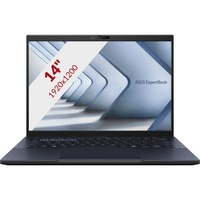 ASUS ExpertBook B3404CMA-Q60149X 14"  laptop Zwart | Ultra 5 125U | Intel Graphics | 16 GB | 512 GB SSD | Touch