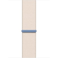 Apple Geweven sportbandje - Sterrenlicht (45 mm) armband Wit