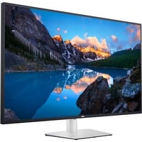Dell UltraSharp U4323QE 43" 4K Ultra HD monitor Zwart/zilver, 2x DisplayPort, 2x HDMI, 1x USB-C, 4x USB-A, 1x RJ-45