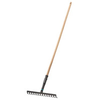 GARDENA PureLine Hark 36 cm FSC 100% Donkergrijs/houtkleur, 17306-20
