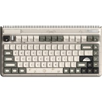Iqunix OG80 Hitchhiker Wireless Mechanical Keyboard Grijs, US lay-out (QWERTY), Cherry MX Silent Red, 80% (TKL), RGB leds, Hot-swappable, PBT, 2.4GHz | Bluetooth 5.1 | USB-C