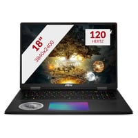 MSI Titan 18 HX Dragon Edition Norse Myth A2XWJG-405NL 18"  gaming laptop Zwart | Core Ultra 9 285HX | RTX 5090 | 96 GB | 6 TB SSD (3x 2 TB SSD)