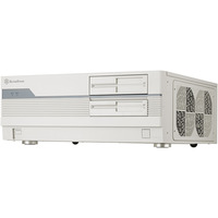 SilverStone FLP01 HTPC behuizing Grijs | 2x USB-A | 1x USB-C