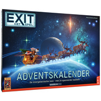 999 Games EXIT Adventskalender: De intergalactische race Bordspel Nederlands, 1 speler, 24 dagen, Vanaf 10 jaar