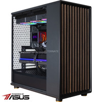 ALTERNATE Ryzen 9 - RTX 5080 Gaming pc Powered by ASUS Zwart/houtkleur | R9 9950X3D | RTX 5080 | 64 GB | 2 TB SSD