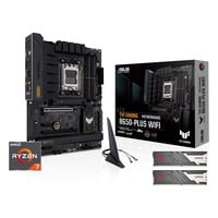 ALTERNATE Upgrade Kit TUF Gaming B650-PLUS WIFI + Ryzen 7 9800X3D + 32 GB Zwart/lichtoranje, Moederbord, CPU, Geheugen