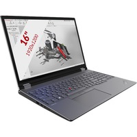 Lenovo ThinkPad P16 G2 (21FA000EMH) 16" laptop Grijs/zwart | i7-13700HX | NVIDIA A1000 | 16 GB | 512 GB SSD