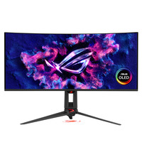 ASUS ROG Swift OLED PG34WCDN 34" Curved UltraWide gaming monitor Zwart, 2x HDMI, DisplayPort, 3x USB-A, USB-C, 360 Hz