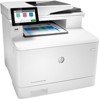 HP Color LaserJet Enterprise MFP M480f all-in-one kleurenlaserprinter met faxfunctie Grijs/zwart, Printen, kopiëren, scannen, faxen, USB