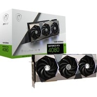 MSI GeForce RTX 4080 16GB SUPRIM X grafische kaart 1x HDMI, 3x DisplayPort, DLSS 3