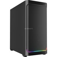 Sharkoon AK4 RGB Strip midi tower behuizing Zwart | 2x USB-A | 1x USB-C | RGB