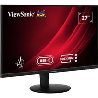 ViewSonic VG2709U-2K dockingmonitor met dubbele luidsprekers en Daisy Chain 27" Zwart (mat), 1x HDMI, 1x DisplayPort, 1x DisplayPort uit, USB-C, USB-A ,100Hz