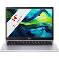 Acer Aspire Go 14 AG14-71P-787R 14"  laptop Zilver | Core i7-13620H | UHD Graphics | 24 GB | 512 GB SSD