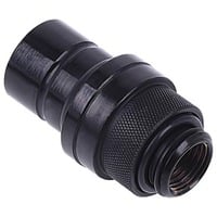 Alphacool Eiszapfen quick release stekker G1/4 AG - Deep Black sluiting Zwart
