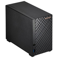 Asustor Drivestor 2 Gen2 (AS1202T) nas Zwart, LAN, USB