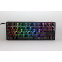 Ducky One 3 Classic TKL RGB mechanisch toetsenbord Zwart, US lay-out (QWERTY), Cherry MX Red, 80% (TKL), RGB leds, Double-shot PBT, Hot-swappable, QUACK Mechanics