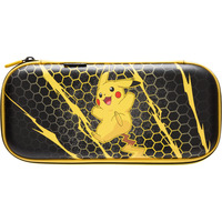 PowerA Dunne beschermhoes voor Nintendo Switch 2 - Pikachu-storm tas Zwart/geel