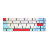 CHERRY MX-LP 2.1 Compact Wireless, toetsenbord Wit, US lay-out, Cherry MX Low Profile Speed, 65%, RGB, ABS Keycaps, 2.4 GHz | Bluetooth 5.2 | USB-C