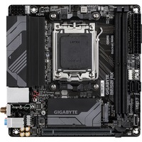 GIGABYTE B650I AX socket AM5 moederbord Zwart/grijs, RAID, 2.5 Gb-LAN, WLAN, BT, Sound, Mini-ITX