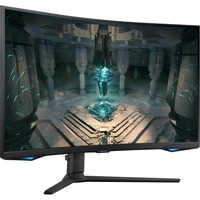 SAMSUNG Odyssey G6 G650 32" gaming monitor Zwart, 2x HDMI, 1x DisplayPort, 2x USB-A, 1x RJ-45, 240 Hz