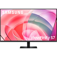Samsung ViewFinity S7 S70D UHD 37" 4K monitor Zwart, 1x DisplayPort, 1x HDMI, 1x USB-A, 1x RJ-45