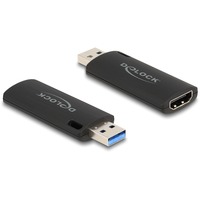 DeLOCK HDMI Video Capture Stick USB-A adapter Zwart