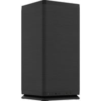 Fractal Design Mood Black mini tower behuizing Zwart | 2x USB-A | 1x USB-C