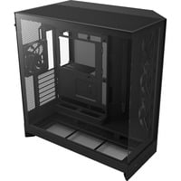 NZXT H9 Flow midi tower behuizing Zwart (mat) | 2x USB-A | 1x USB-C | Tempered Glass