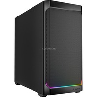 Sharkoon MK4 RGB Strip mini tower behuizing Zwart | 2x USB-A | 1x USB-C | RGB