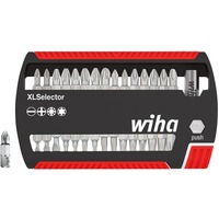 Wiha Bitset XLSelector Standard 25 mm Zwart/rood, 32-delig