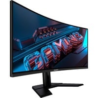 GIGABYTE G34WQCP 34" UltraWide gaming monitor Zwart, 2x HDMI, DisplayPort, 180 Hz