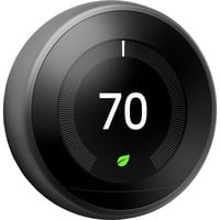 Google Nest Learning Thermostat Zwart