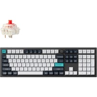 Keychron Q6 Max-M1 RGB mechanisch toetsenbord Zwart, US lay-out (QWERTY), Gateron Jupiter Red, 100%, RGB leds, KSA double-shot PBT, hot swap, Knob, 2.4GHz | Bluetooth 5.1 | USB-C