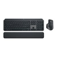 Logitech MX Keys Combo for Business, Gen 2, desktopset Grafiet, IT lay-out, Scissor switches, 8000 dpi, Logi Bolt USB, Bluetooth Low Energy