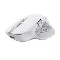 Trust Ozaa+ Draadloze Muis Zijscrollwiel Oplaadbaar  Wit, 800-3200 Dpi, 2.4GHz, 2x Bluetooth
