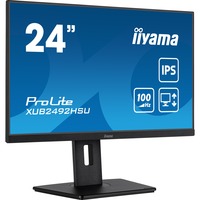 iiyama ProLite XUB2492HSU-B6 23.8" monitor Zwart (mat), HDMI, DisplayPort, USB, Audio