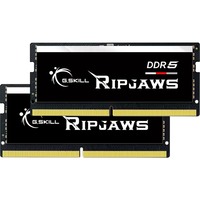 G.Skill 64 GB DDR5-5600 (2x 32 GB) Kit laptopgeheugen Zwart, F5-5600S4040A32GX2-RS, Ripjaws, XMP